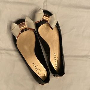 Ted Baker Bow Jelly flats